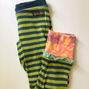 Matilda Jane Hudson Ribbed Leggings Size 4